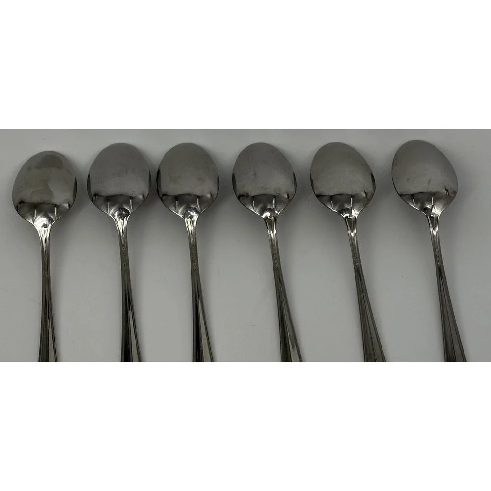 Oneida USA Flatware Tablespoons Gala Impulse Set of 6 Stainless Steel 6 3/4